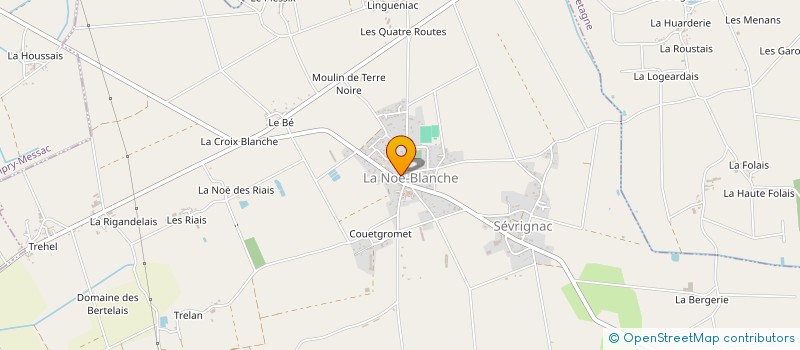 localisation de l'entreprise MADAME FRANCOISE SOYER  LA NOE-BLANCHE