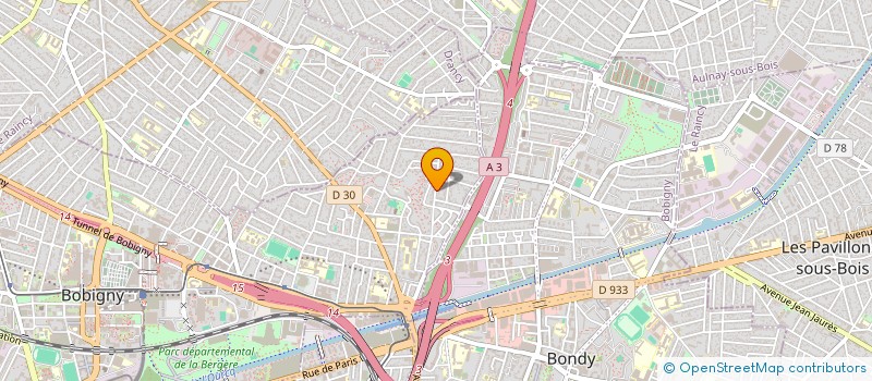 localisation de l'entreprise MADAME FRANCOISE SPADOTTO à BOBIGNY