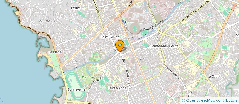 localisation de l'entreprise MADAME FRANCOISE SPORTOUCHE à MARSEILLE