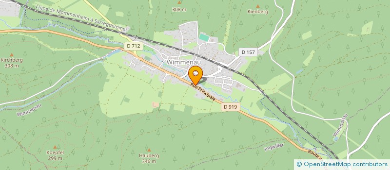 localisation de l'entreprise MADAME FRANCOISE STRIEVI  LOHR