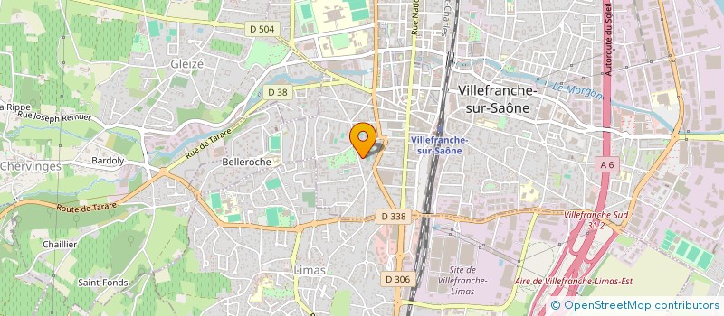 localisation de l'entreprise MADAME FRANCOISE SZABO à VILLEFRANCHE-SUR-SAONE