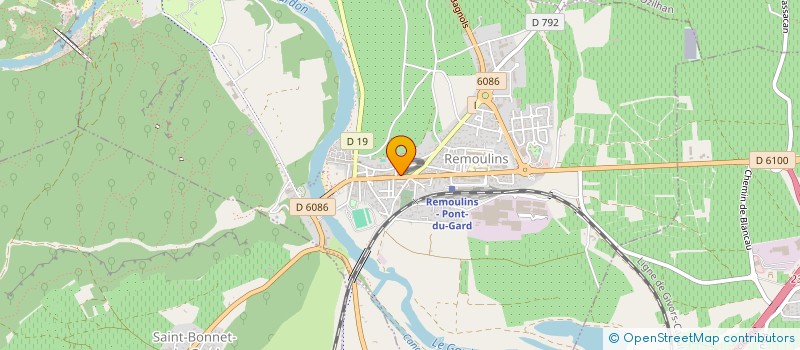 localisation de l'entreprise MADAME FRANCOISE TALOUARN à REMOULINS