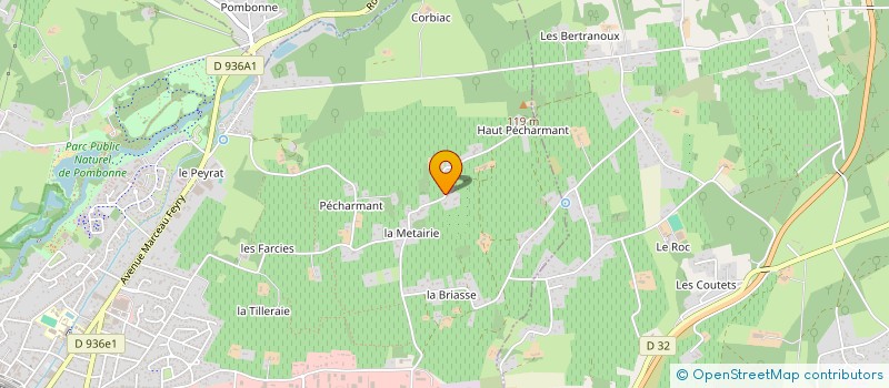 localisation de l'entreprise MADAME FRANCOISE TAMARELLE à BERGERAC