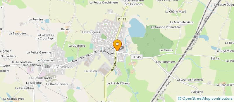localisation de l'entreprise MADAME FRANCOISE TERRIER à LOIRON-RUILLE