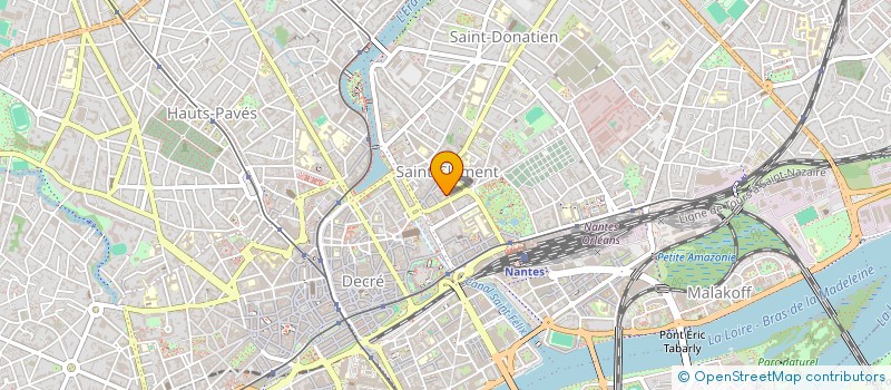 localisation de l'entreprise MADAME FRANCOISE THEBAUD  NANTES