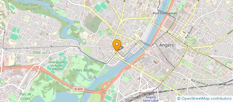 localisation de l'entreprise MADAME FRANCOISE THEROUIN à ANGERS