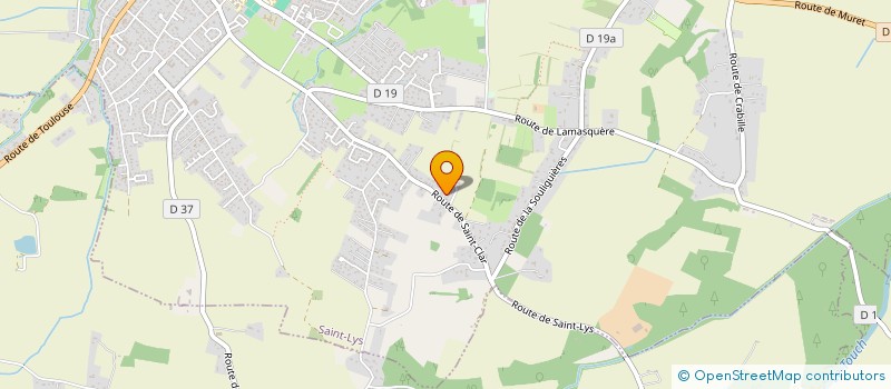 localisation de l'entreprise MADAME FRANCOISE THION  SAINT-LYS