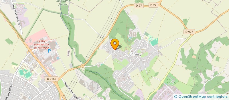 localisation de l'entreprise MADAME FRANCOISE THOMAS  ENNERY