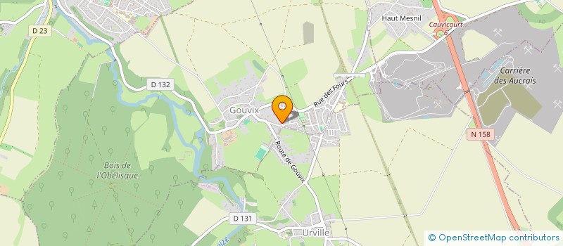 localisation de l'entreprise MADAME FRANCOISE THOREL  GOUVIX