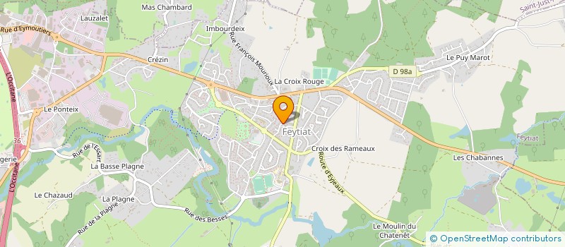 localisation de l'entreprise MADAME FRANCOISE THUILLERAS à FEYTIAT