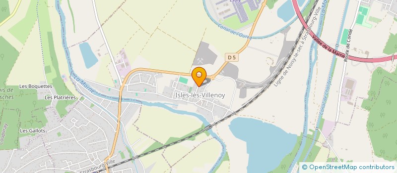 localisation de l'entreprise MADAME FRANCOISE THUILLIER  ISLES-LES-VILLENOY