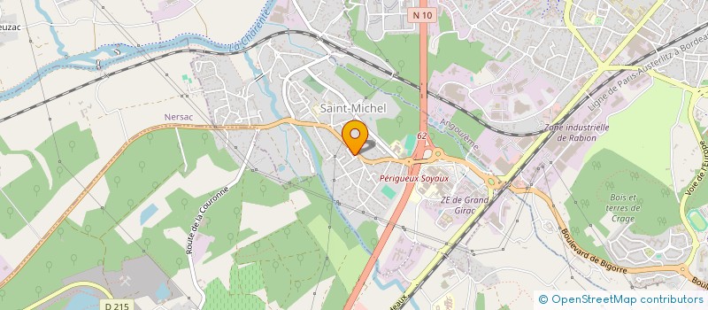 localisation de l'entreprise MADAME FRANCOISE TISSOT à SAINT-MICHEL