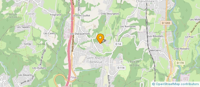 localisation de l'entreprise MADAME FRANCOISE TODOROFF  FILLIERE