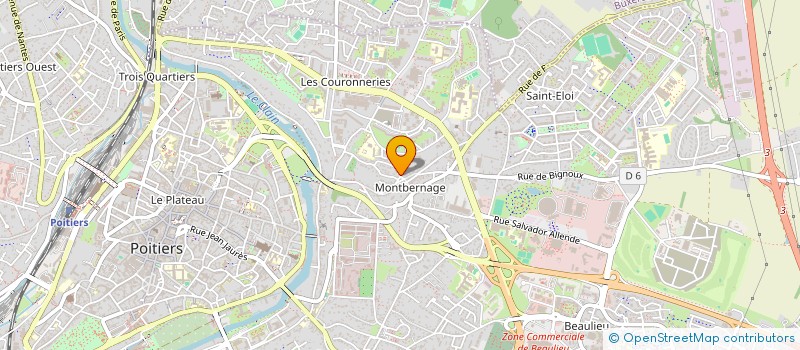 localisation de l'entreprise MADAME FRANCOISE TORCHY à POITIERS