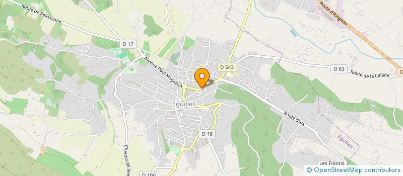 localisation de l'entreprise MADAME FRANCOISE TORDJMAN  EGUILLES