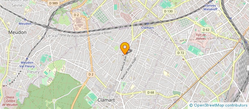 localisation de l'entreprise MADAME FRANCOISE TORT à CLAMART