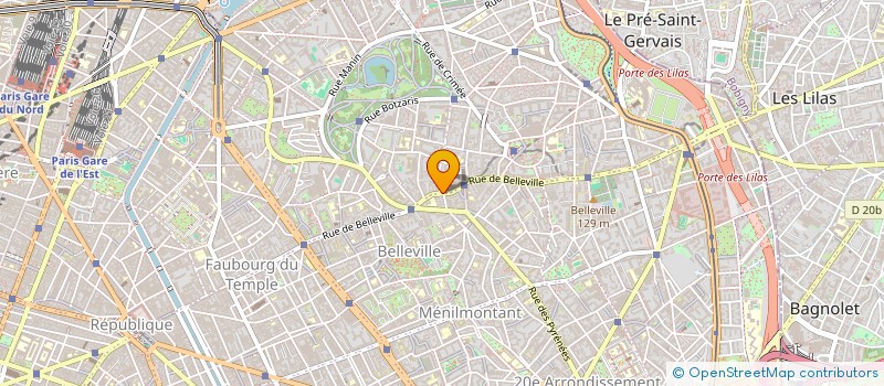 localisation de l'entreprise MADAME FRANCOISE TOURRETTE à PARIS