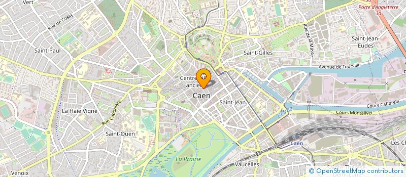 localisation de l'entreprise MADAME FRANCOISE TOUTAIN à CAEN