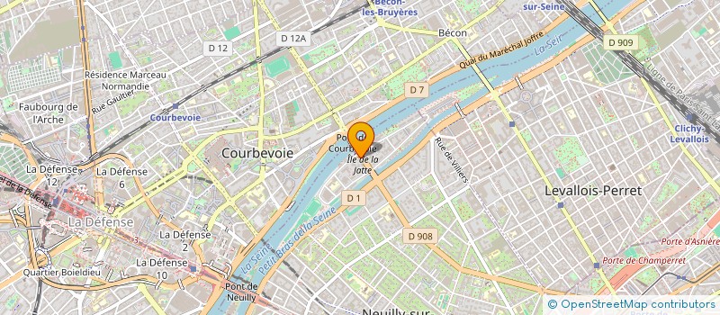 localisation de l'entreprise MADAME FRANCOISE TOUZAIN à NEUILLY-SUR-SEINE
