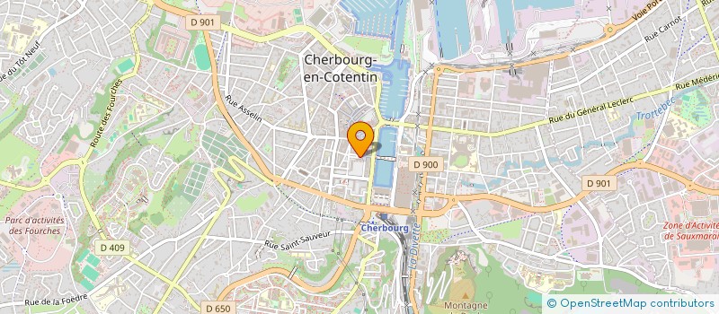 localisation de l'entreprise MADAME FRANCOISE TREHEL  CHERBOURG-EN-COTENTIN