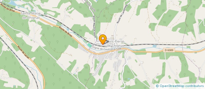 localisation de l'entreprise MADAME FRANCOISE TRIQUENAUX  LA DOUZE