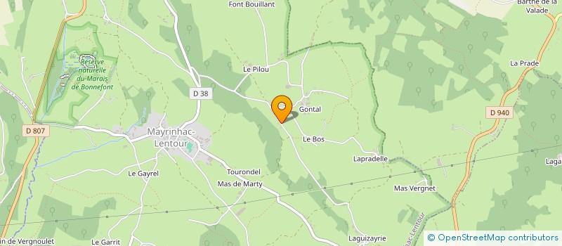 localisation de l'entreprise MADAME FRANCOISE TRUEL à MAYRINHAC-LENTOUR