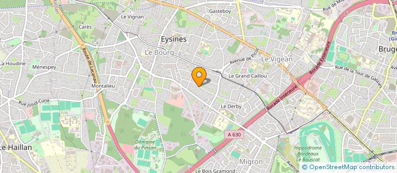 localisation de l'entreprise MADAME FRANCOISE TURMEL à EYSINES