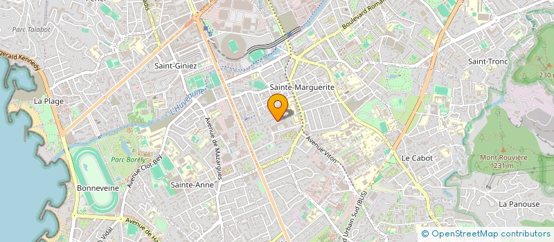 localisation de l'entreprise MADAME FRANCOISE TURREL  MARSEILLE