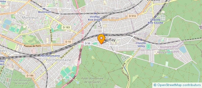 localisation de l'entreprise MADAME FRANCOISE VACHON à VIROFLAY