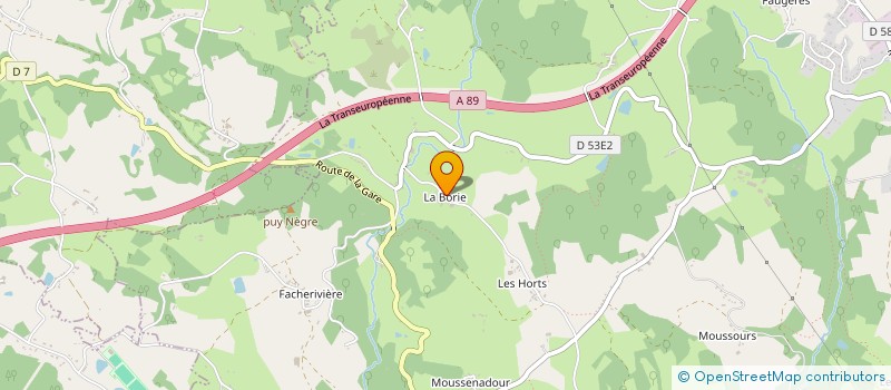 localisation de l'entreprise MADAME FRANCOISE VALADE à NAVES