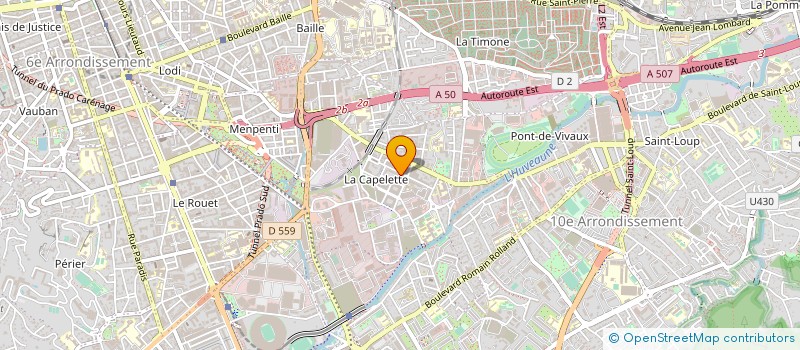 localisation de l'entreprise MADAME FRANCOISE VALERY à MARSEILLE