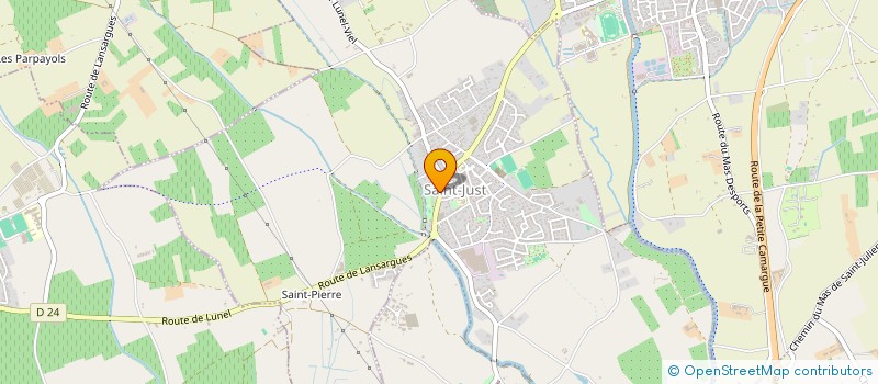 localisation de l'entreprise MADAME FRANCOISE VALLET  VALERGUES