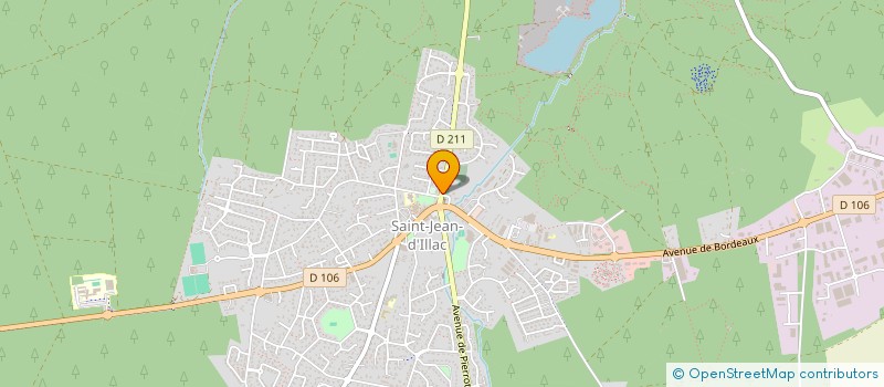 localisation de l'entreprise MADAME FRANCOISE VALLOT  SAINT JEAN D'ILLAC