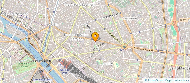 localisation de l'entreprise MADAME FRANCOISE VALTOT  PARIS