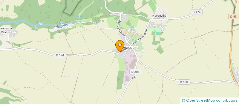 localisation de l'entreprise MADAME FRANCOISE VAN CRACYNEST  NUCOURT