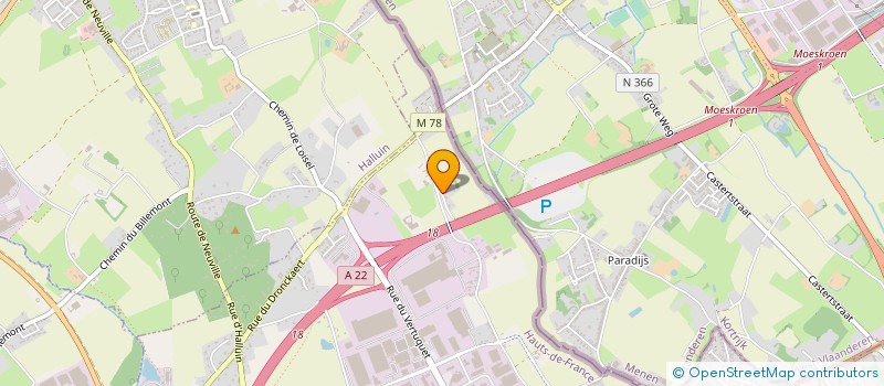 localisation de l'entreprise MADAME FRANCOISE VANDECNOCKE  NEUVILLE-EN-FERRAIN