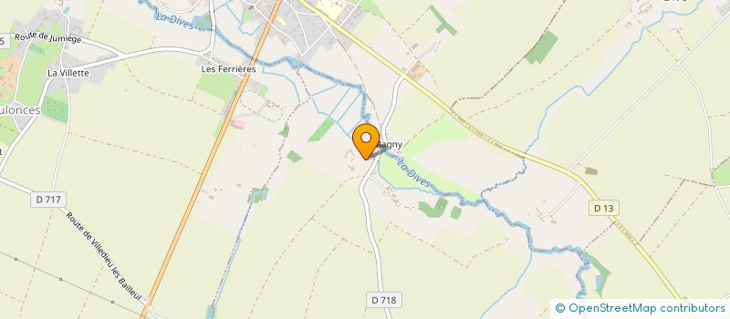 localisation de l'entreprise MADAME FRANCOISE VANDON à GOUFFERN EN AUGE