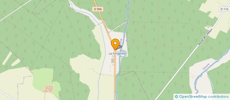 localisation de l'entreprise MADAME FRANCOISE VANDROUX  SAINT-NICOLAS-LES-CITEAUX