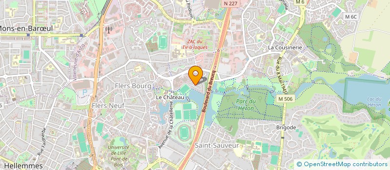 localisation de l'entreprise MADAME FRANCOISE VANHULLE  VILLENEUVE-D'ASCQ