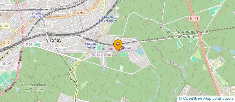 localisation de l'entreprise MADAME FRANCOISE VANSAM à CHAVILLE