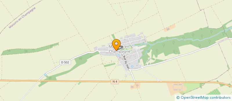 localisation de l'entreprise MADAME FRANCOISE VASSET  MAISONS-EN-CHAMPAGNE