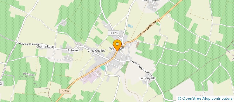 localisation de l'entreprise MADAME FRANCOISE VERGNAUD à PERIGNAC