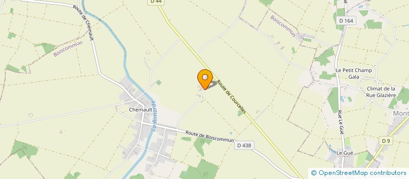 localisation de l'entreprise MADAME FRANCOISE VERNOCHET à BOISCOMMUN