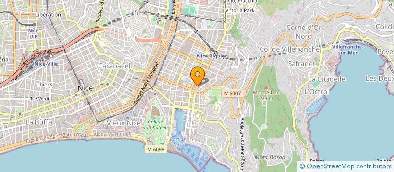 localisation de l'entreprise MADAME FRANCOISE VEROLA à NICE