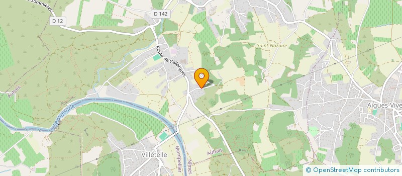 localisation de l'entreprise MADAME FRANCOISE VERON à AUBAIS