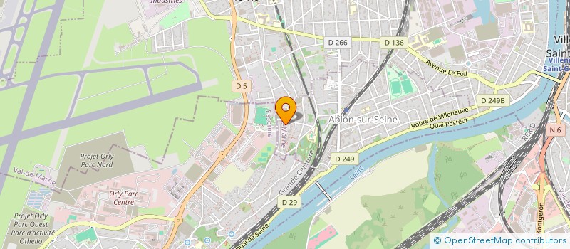 localisation de l'entreprise MADAME FRANCOISE VERRECCHIA  ABLON-SUR-SEINE