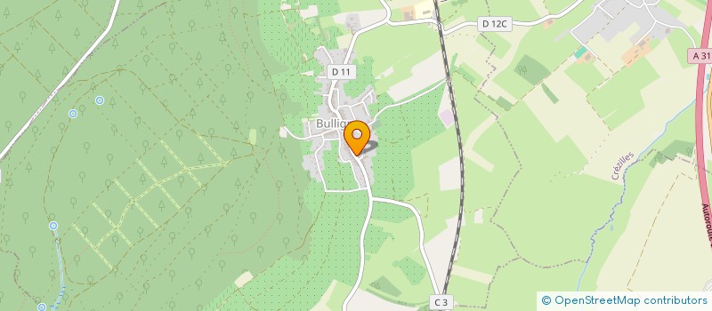 localisation de l'entreprise MADAME FRANCOISE-VICTORINE COLSON  BULLIGNY