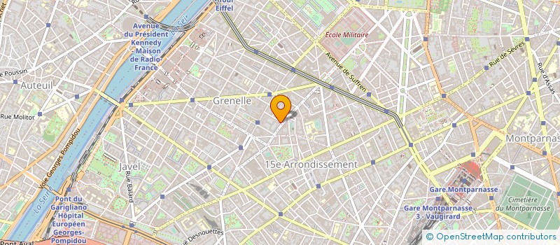 localisation de l'entreprise MADAME FRANCOISE VIDAL à PARIS