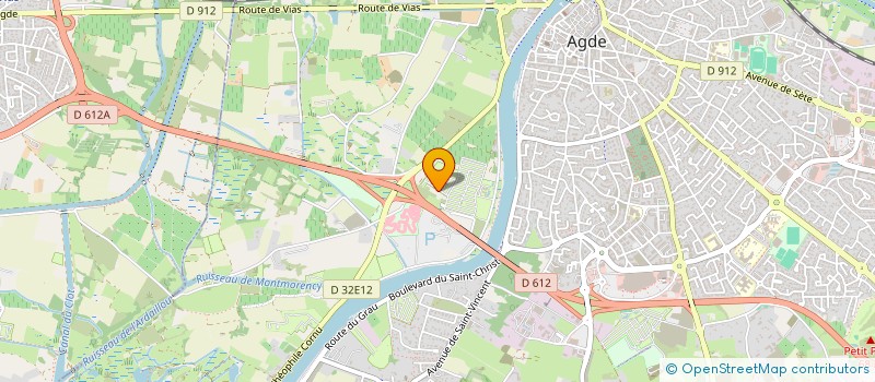 localisation de l'entreprise MADAME FRANCOISE VIEL à AGDE