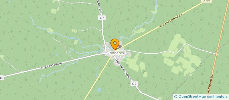 localisation de l'entreprise MADAME FRANCOISE VIENNE  PINDERES